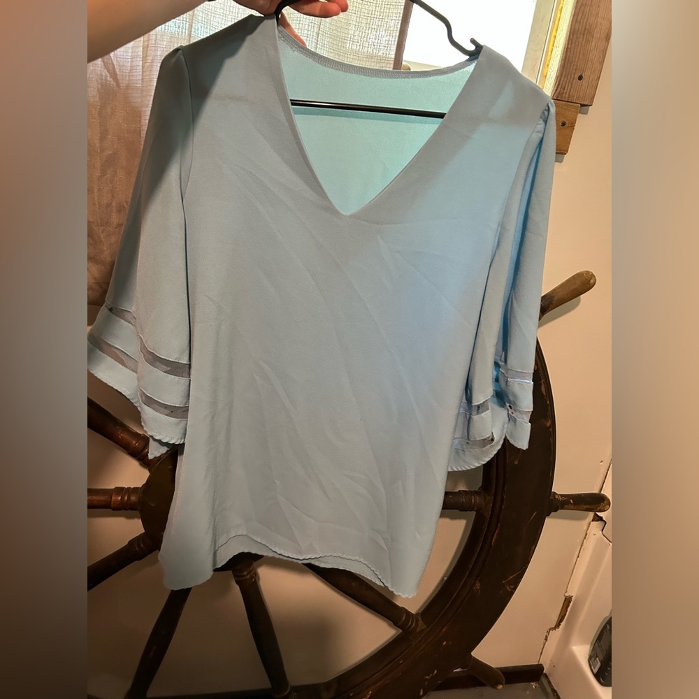 3/4 Loose Sleeve Work Shirt